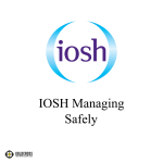 IOSH Managing Safely Course