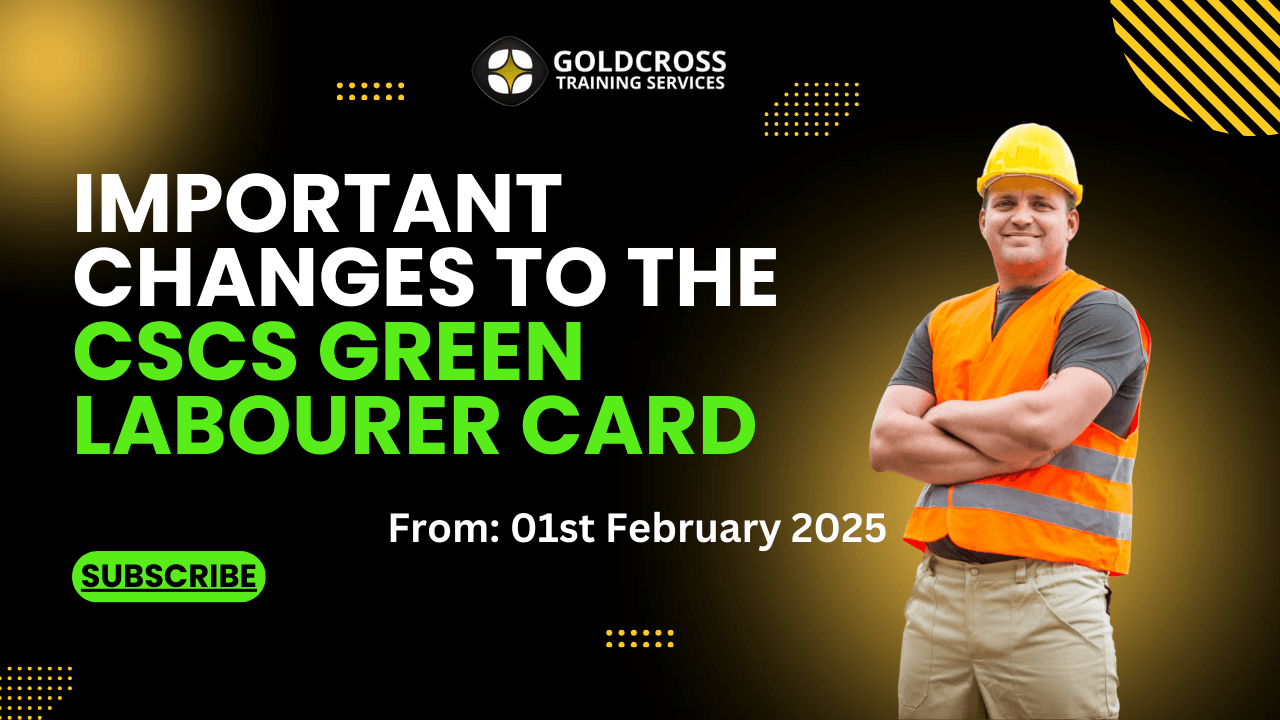 Important changes to CSCS Green Card Scheme